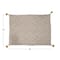 Hello Honey® Woven Recycled Cotton Blend Throw Blanket with Floral Pattern and Tassels